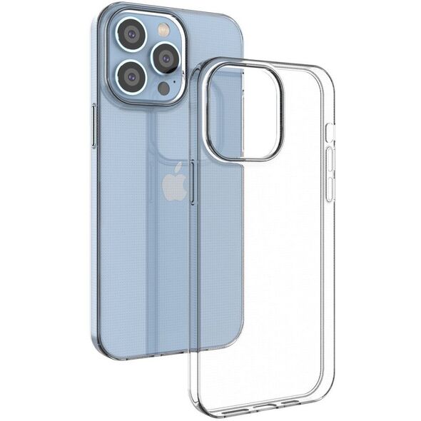 Żelowy pokrowiec etui do iPhone 14 Pro Max Ultra Clear 0.5mm - przezroczysty HURTEL