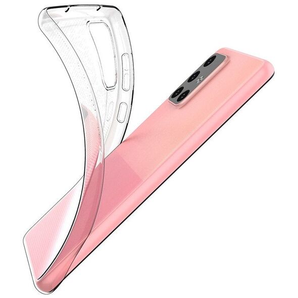 Żelowy pokrowiec etui Samsung Galaxy A73 Ultra Clear 0.5mm - przezroczysty HURTEL