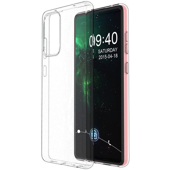 Żelowy pokrowiec etui Samsung Galaxy A73 Ultra Clear 0.5mm - przezroczysty HURTEL