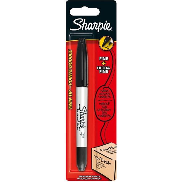 Sharpie Marker Twin Tip, cienki + ultra cienki (S0811140)