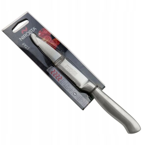KITCHEN KNIFE. SERRATED 12 CM STAR