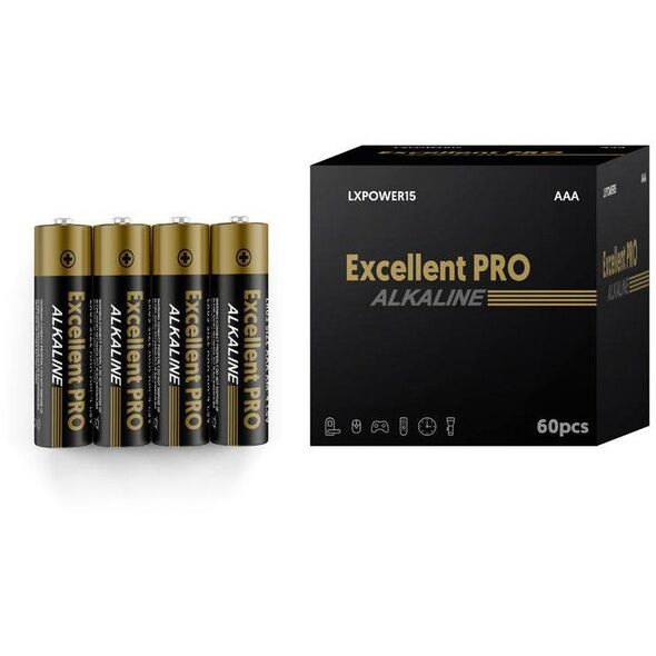 ΜΠΑΤΑΡΙΑ ΑΛΚ. Excellent POWER LR03/AAA 1,5v op.60szt