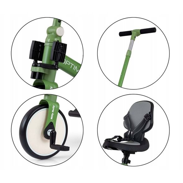 *****Rowerek 5w1 Optimus Max green 6342 00245