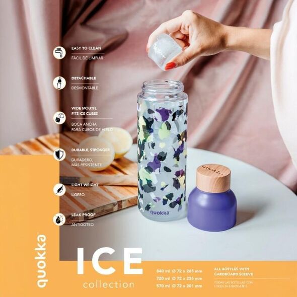 BUTELKA ECOZEN NA WODĘ DO SZKOŁY, Pracy, BPA Free, Wytrzymała, 720 ml