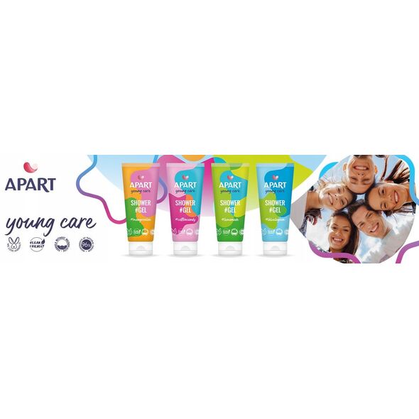 APART NATURAL_Young Care żel pod prysznic Cotton Candy 200ml