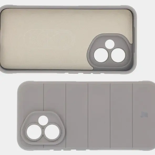 Pancerne etui Bizon Case Tur do Honor 400 5G jasnoszare