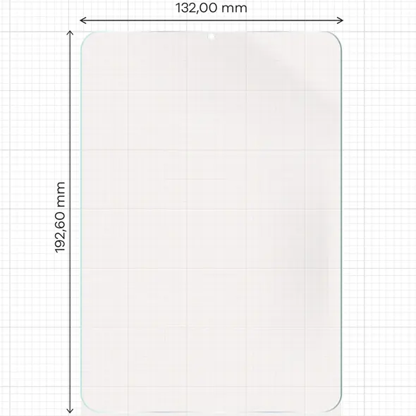 Folia matowa Bizon Glass Hydrogel Sun do Apple iPad mini 8.3" 2024 (7. generacji) [2 PACK]