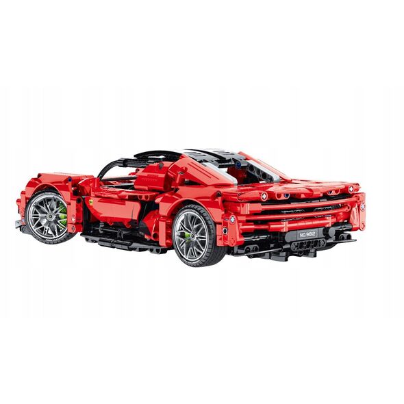 Klocki techniczne Super Car red