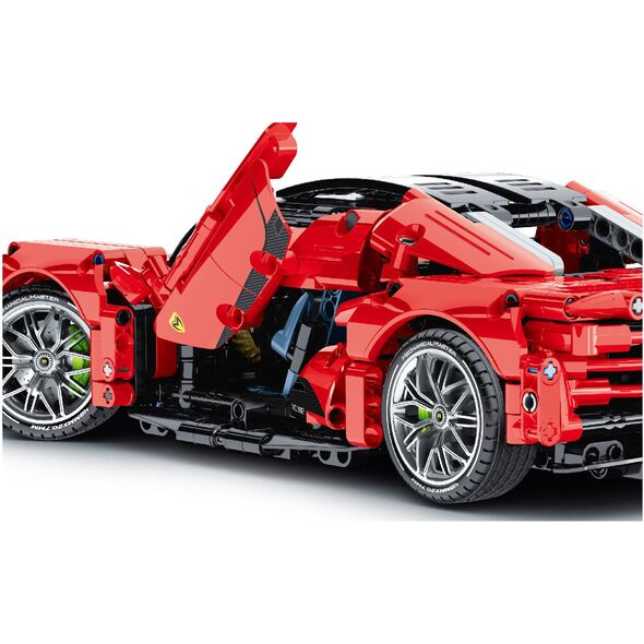 Klocki techniczne Super Car red