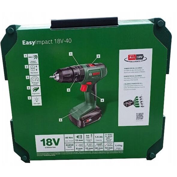 ΑΚΟΥΜ. ΚΡΟΥΣΤΙΚΟ ΔΡΑΠΑΝΟ EasyImpact 18V-4