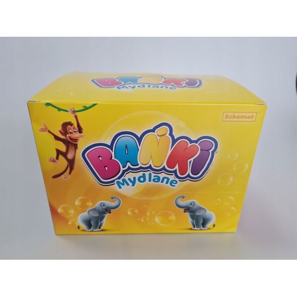 *****Bańki mydlane 60ml zwierz/12szt/op 08700