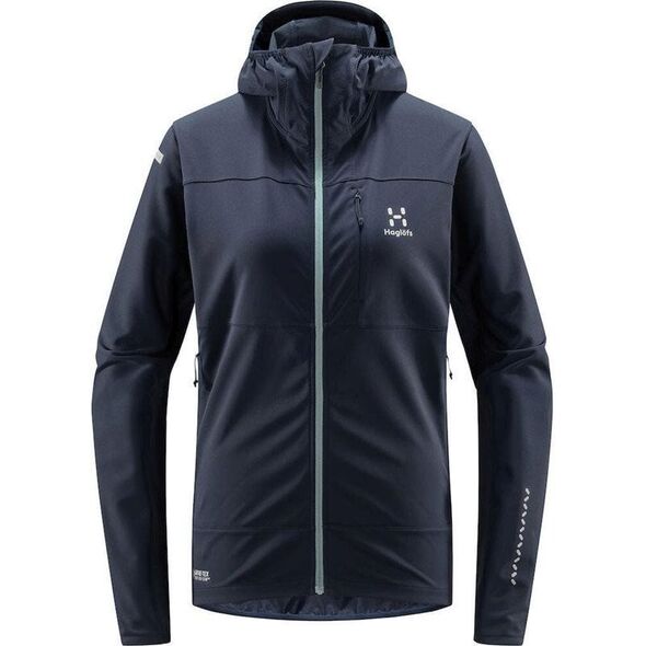 Γυναικείο softshell μπουφάν Haglofs L.I.M Hybrid Softshell Jacket - t.blue/f.blue