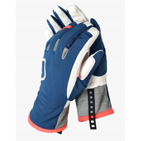 Rękawice skiturowe damskie Ortovox Tour Glove - petrol blue rozmiar: s