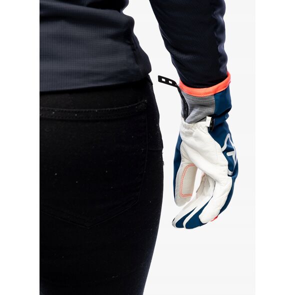 Rękawice skiturowe damskie Ortovox Tour Glove - petrol blue rozmiar: s