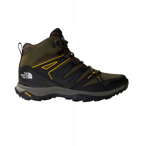 Buty hedgehog mid GTX w kolorze taupe green-tnf black rozmiar US 12 (45,5) - THE NORTH FACE