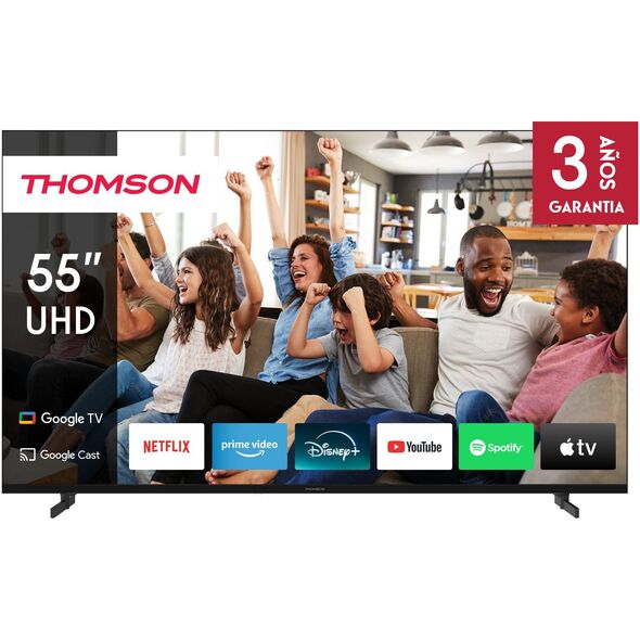 TV SET LCD 55" QLED/WHITE 55UG4S14W THOMSON