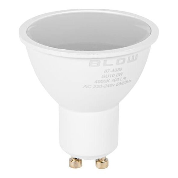 Blow 87-408# Żarówka led  gu10 8w 230v b.neutralna