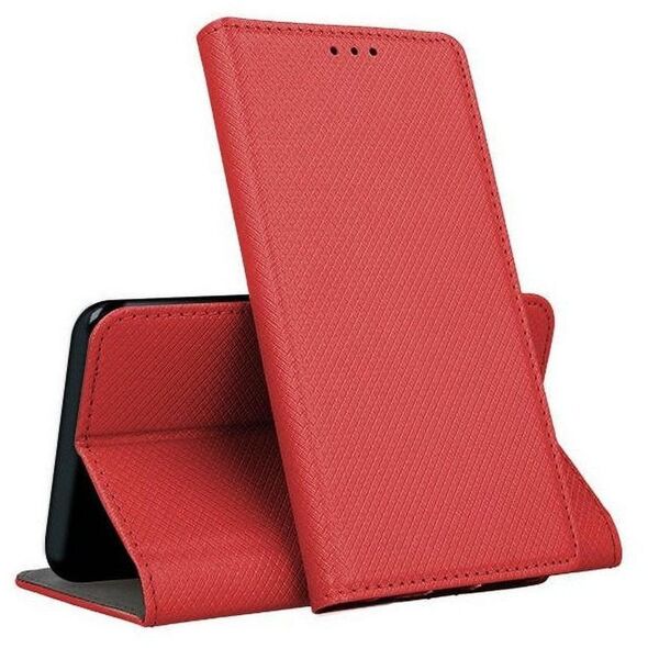 Θήκη Βιβλίου Mocco Smart Magnet Για Samsung Galaxy Note 20 5G Κόκκινο