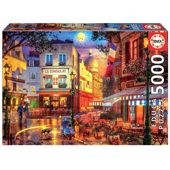 Puzzle 5000 Miasteczko we Francji G3