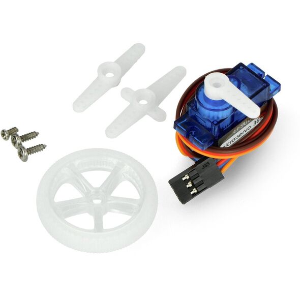 Servo EF90D 360 - micro - su ratu ir padanga
