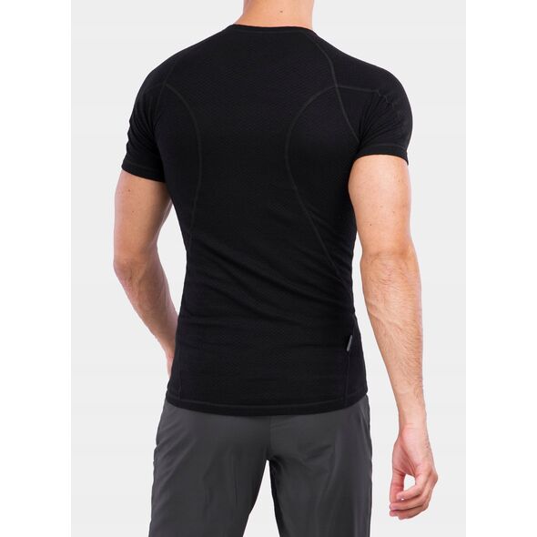 Koszulka termoaktywna Sensor Merino DF Tee S/S - black rozmiar: xl