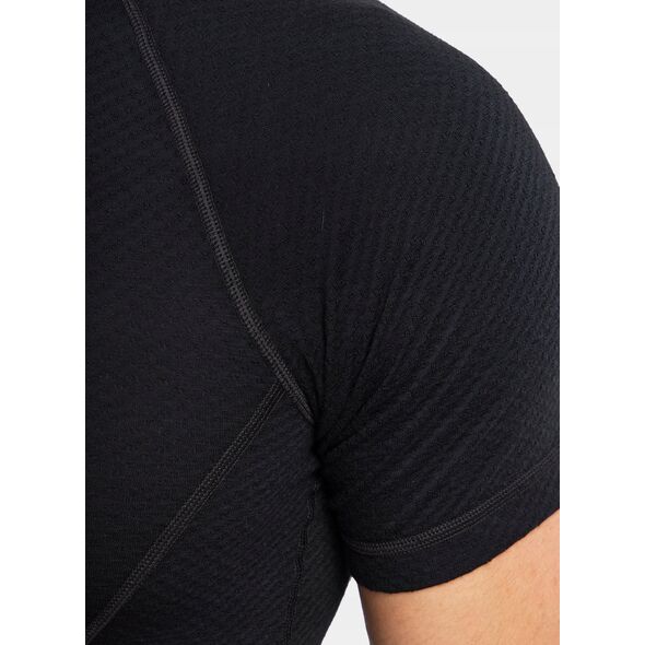 Koszulka termoaktywna Sensor Merino DF Tee S/S - black rozmiar: xl