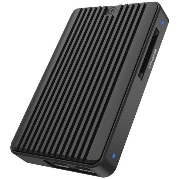 ICY BOX IB-CR601M-C31 M.2 NVMe/SATA SSD case with CFexpress Type-B Card Reader