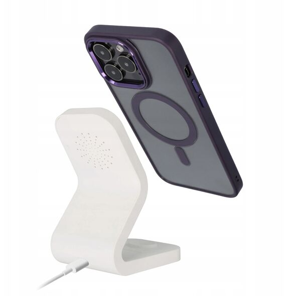 Futerał COLOR EDGE MAG COVER kompatybilny z MagSafe do IPHONE 11 Pro Max fioletowy
