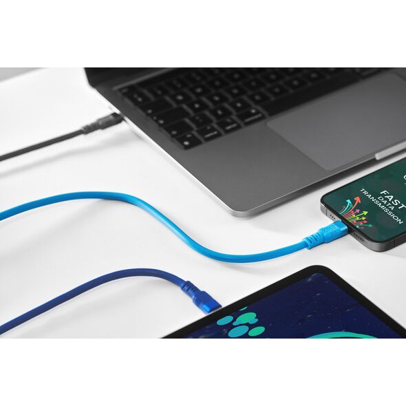 Kabel eXc Whippy Pro USB-A/USB-C 0,9m czarny - Gwarancja bezpieczeństwa. Proste raty. Bezpłatna wysyłka od 170 zł.