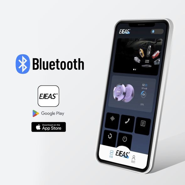 Interkom motocyklowy PREMIUM EJEAS K1 MESH 2K Bluetooth 5.1 Wi-Fi CVC 1000m