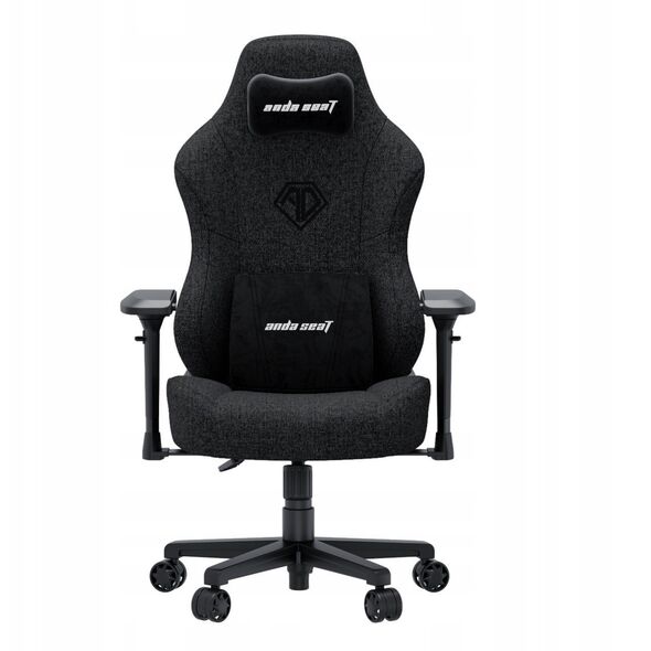 Fotel gamingowy Phantom 3 PRO L Anda Seat materiałowy ciemnoszary
