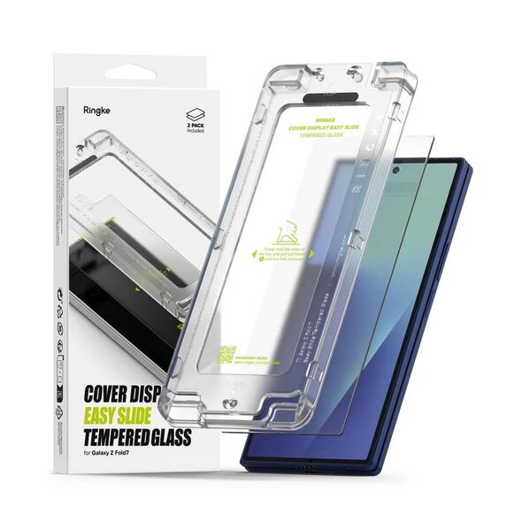 Tempered Glass Full Face Ringke Cover Display Samsung Galaxy Z Fold 7 5G Διάφανο (2 τεμ.) 8800293855460 8800293855460 έως και 12 άτοκες δόσεις