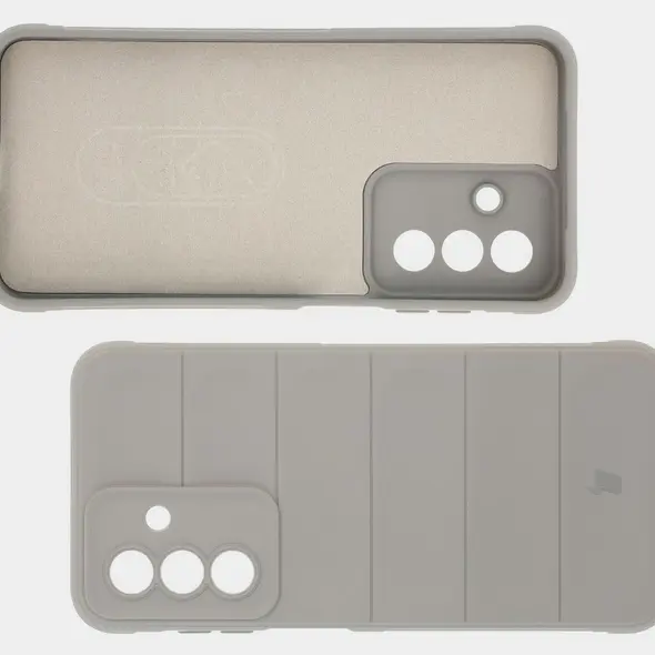 Pancerne etui Bizon Case Tur do Samsung Galaxy A26 5G jasnoszare
