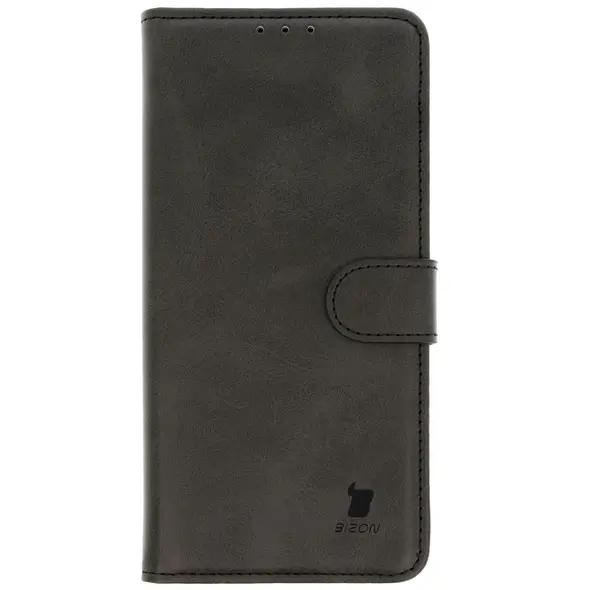 Etui z klapką Bizon Case Pocket do Honor Magic7 Lite czarne