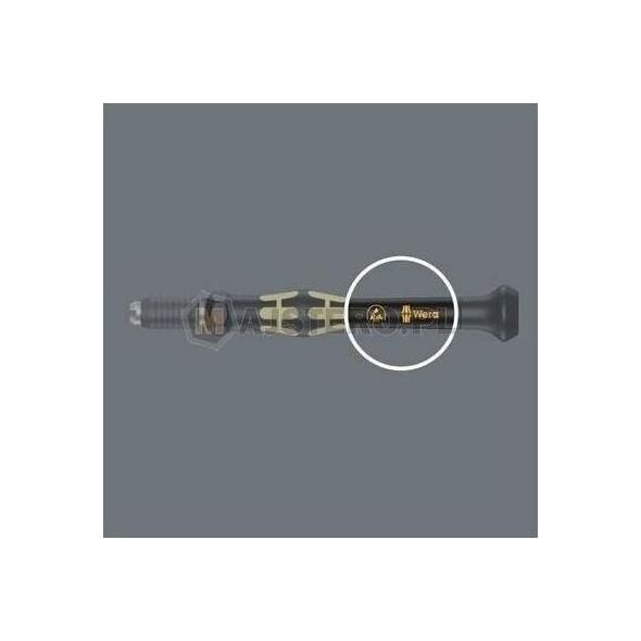 Wera Wkrętak precyzyjny ESD krzyżakowy PH0x60mm Wera