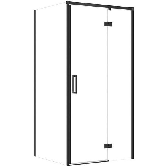 ΣΕΤ C109 ΚΑΜΠΙΝΑ LARGA ΜΕΝΤΕΣΕΣ ΔΕΞΙΑ ΜΑΥΡΗ 100X90X195ΓΥΑΛΙ TRANS WIR
