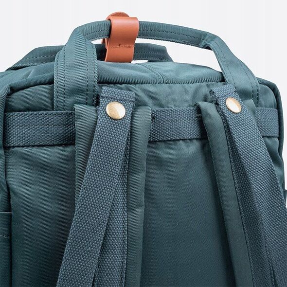 Plecak na laptopa Doughnut Macaroon - slate green/yellow