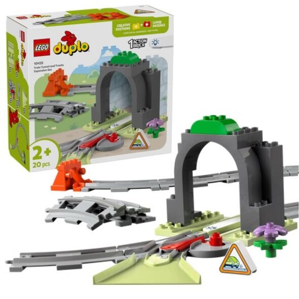 Lego Duplo Town Railway Tunnel And Rails Expansion Set (10425) (LGO10425) έως 12 άτοκες Δόσεις