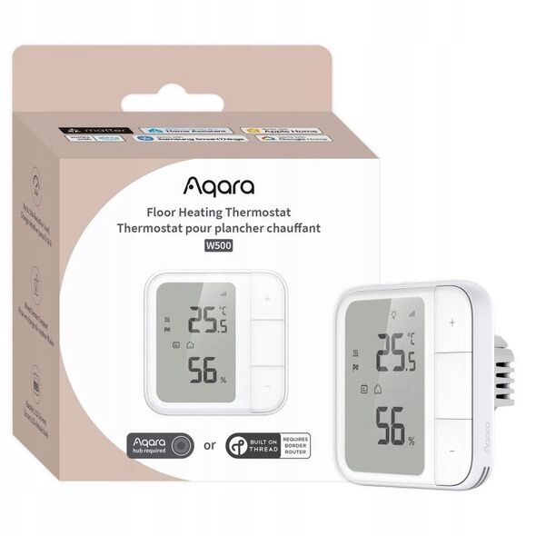 SMART HOME FLOOR THERMOSTAT/W500 UT-A01D AQARA