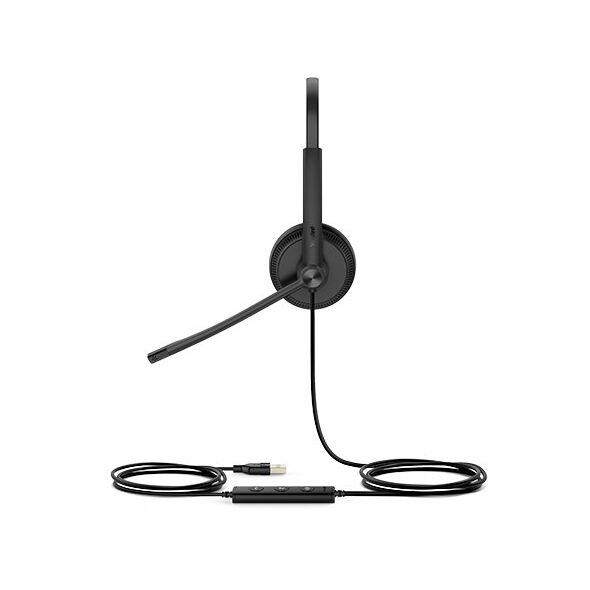 Yealink UH34 SE Stereo/Dual Teams USB-A Zestaw słuchawkowy Przewodowa Opaska na głowę Połączenia/muzyka USB Typu-A Czarny