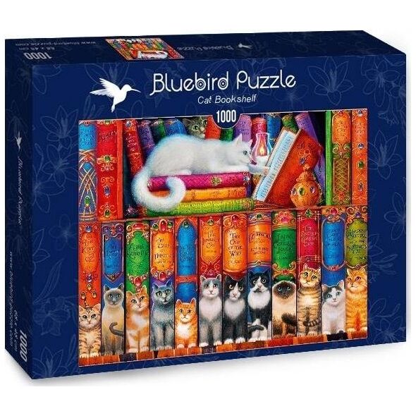 Bluebird Puzzle Puzzle 1000 Kocia biblioteka