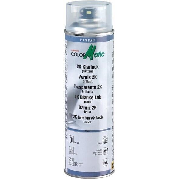 ColorMatic Διαφανές Βερνίκι υψηλής γυαλάδας 2K Hi-speed 500ml.