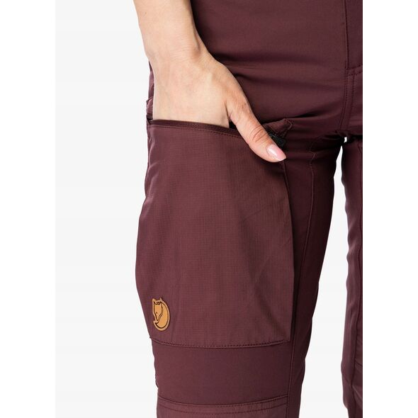 Γυναικείο παντελόνι πεζοπορίας Fjallraven Keb Agile Trousers - port μέγεθος: m