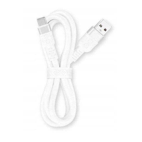 Kabel eXc Whippy Pro USB-A/USB-C 0,9m biały - Gwarancja bezpieczeństwa. Proste raty. Bezpłatna wysyłka od 170 zł.