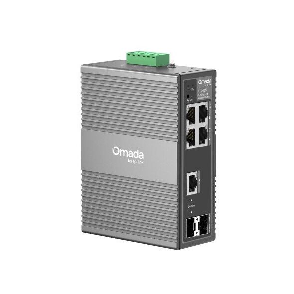 Omada IES206G6-Port Gigabit Industrial Easy Managed Switch