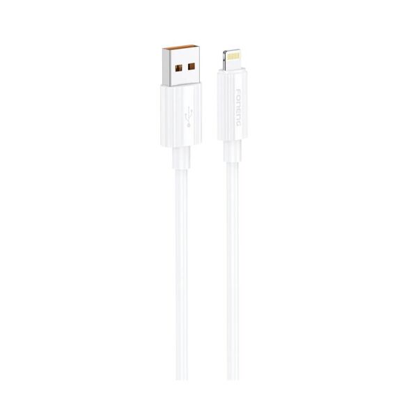 Καλώδιο Σύνδεσης USB 2.0 Foneng XS07 USB A σε Lightning 2.4Α 1.2m Λευκό 6970462512783 6970462512783 έως και 12 άτοκες δόσεις
