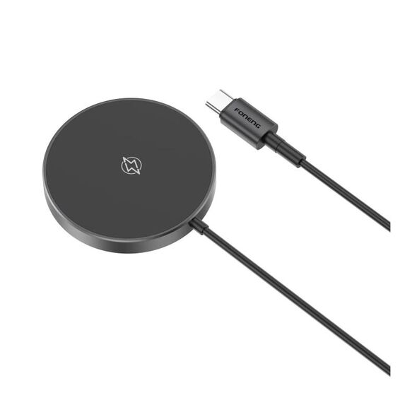 Ασύρματη Βάση Φόρτισης Μαγνητική Mini Foneng W03 15W με Stand & Καλώδιο 1m Μαύρο 6970462510864 6970462510864 έως και 12 άτοκες δόσεις