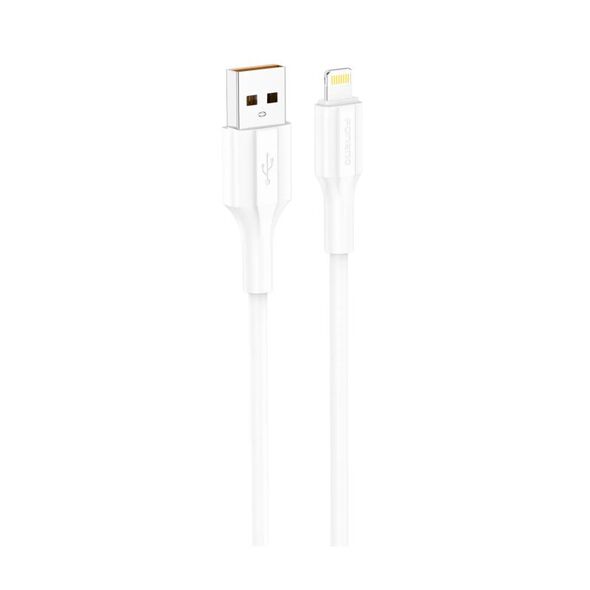 Καλώδιο Σύνδεσης USB 2.0 Foneng XS01 USB A σε Lightning 2.4A 1m Λευκό 6970462511892 6970462511892 έως και 12 άτοκες δόσεις