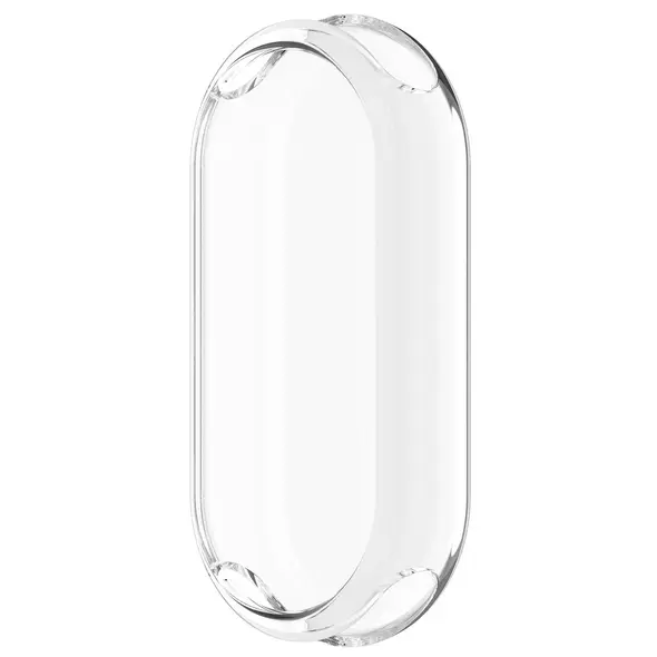 Etui z osłoną ekranu Bizon Case Watch Felipe do Xiaomi Smart Band 10 przezroczyste