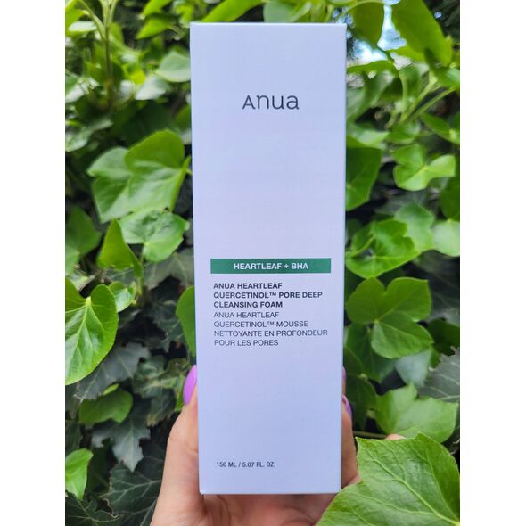 ANUA_Heartleaf Quercetinol Pore Deep Cleansing Foam pianka oczyszczająca do twarzy 150ml